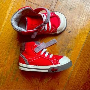 See Kai Run high top shoes